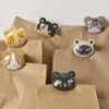 Pinzas para bolsas con forma de gatos o perros