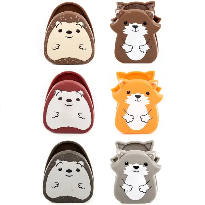 Pinzas para bolsas con forma de animalitos del bosque