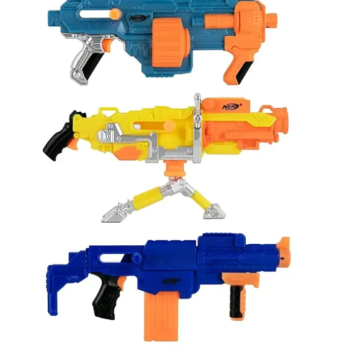 Pistola de juguete Nerf en miniatura
