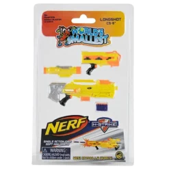 Pistola de juguete Nerf en miniatura