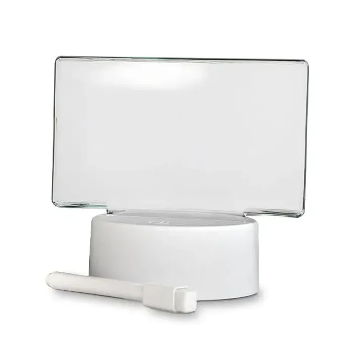 Pizarra LED para escribir mensajes
