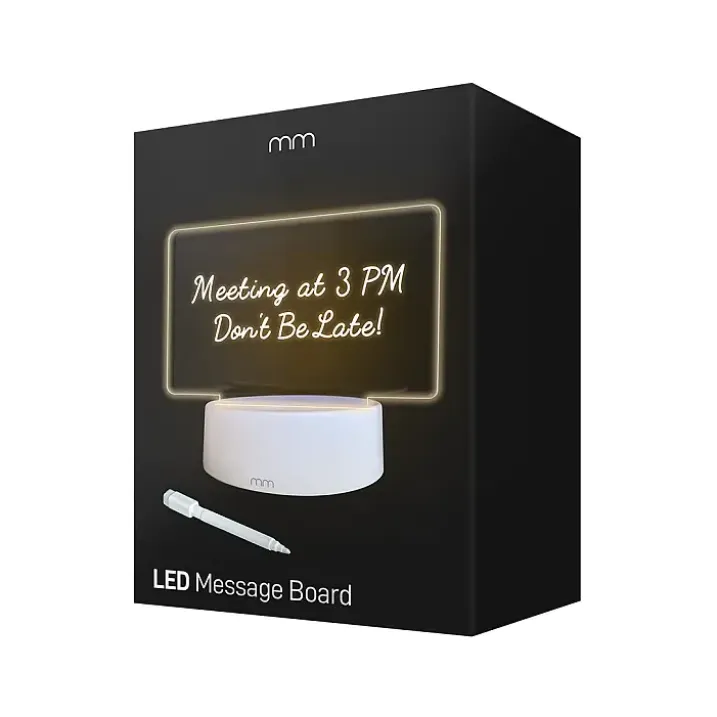 Pizarra LED para escribir mensajes