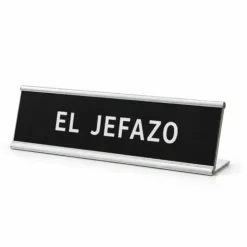 Placa de escritorio EL JEFAZO