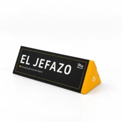 Placa de escritorio EL JEFAZO