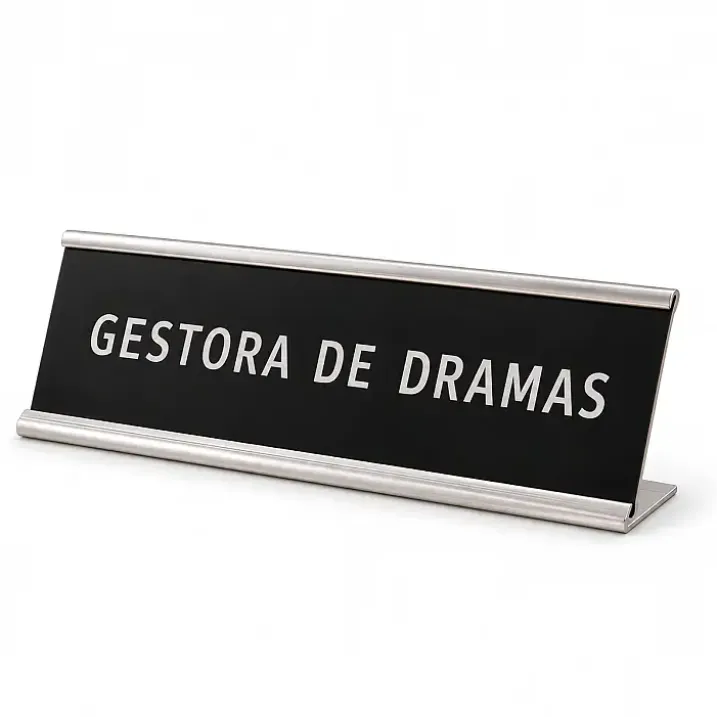 Placa de escritorio GESTORA DE DRAMAS
