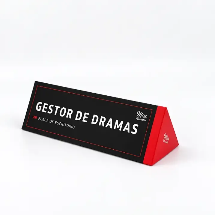 Placa de escritorio GESTOR DE DRAMAS