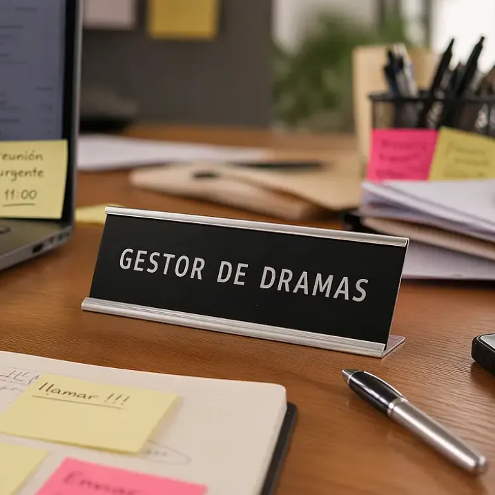 Placa de escritorio GESTOR DE DRAMAS