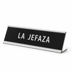 Placa de escritorio LA JEFAZA