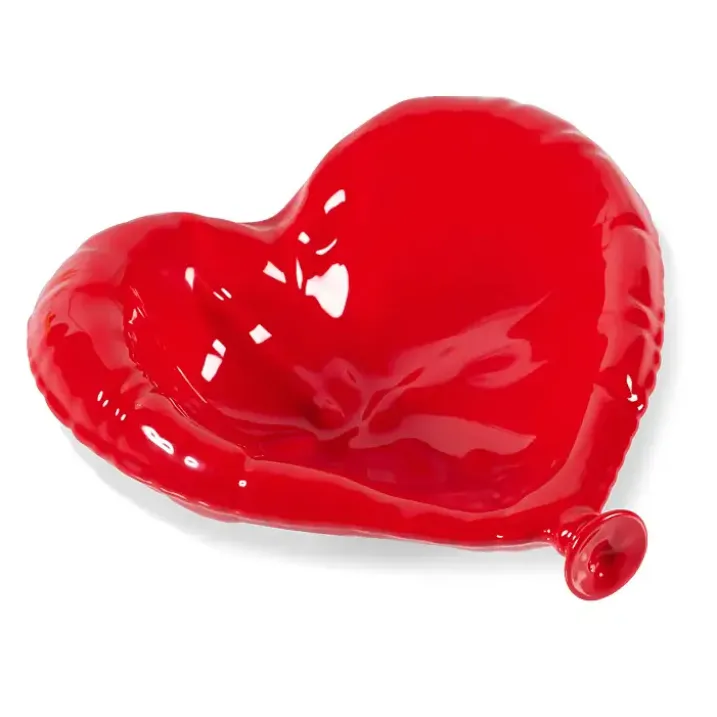 Platito vaciabolsillos en forma de globo corazón