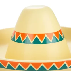 Plato para nachos en forma de sombrero mexicano