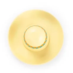 Plato para nachos en forma de sombrero mexicano