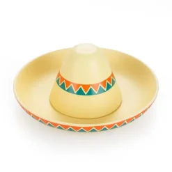 Plato para nachos en forma de sombrero mexicano