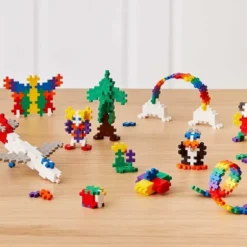Plus plus: Juego de construcción libre con 600 piezas de colores