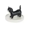 Porta anillos de cerámica en forma de animalito
