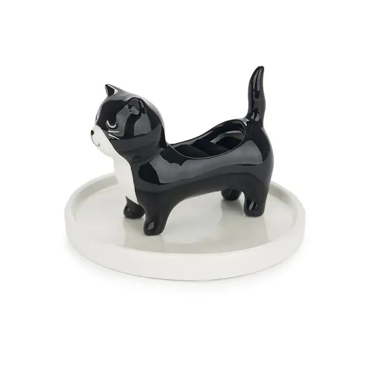 Porta anillos de cerámica en forma de animalito