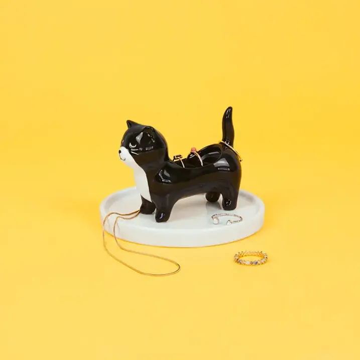 Porta anillos de cerámica en forma de animalito