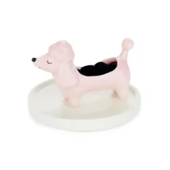 Porta anillos de cerámica en forma de animalito