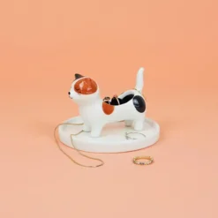 Porta anillos de cerámica en forma de animalito