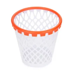 Portalápices con forma de canasta de baloncesto