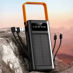 Powerbank solar portátil de 20.000 mAh