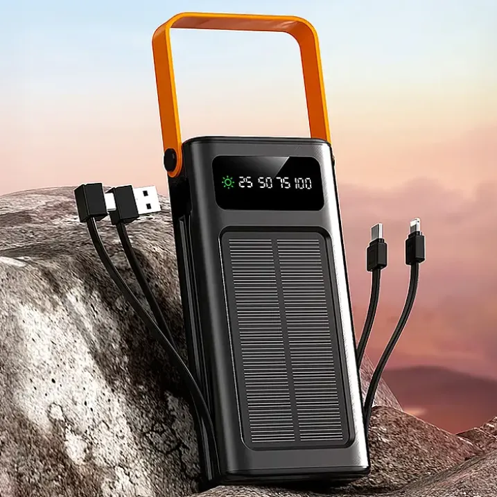 Powerbank solar portátil de 20.000 mAh