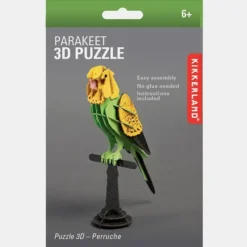 Puzzle 3D en forma de ave