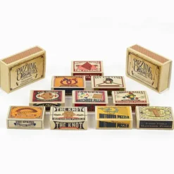 Puzzling Obscurities: juego de rompecabezas en caja de cerillas