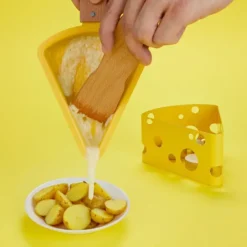 Raclette en forma de queso