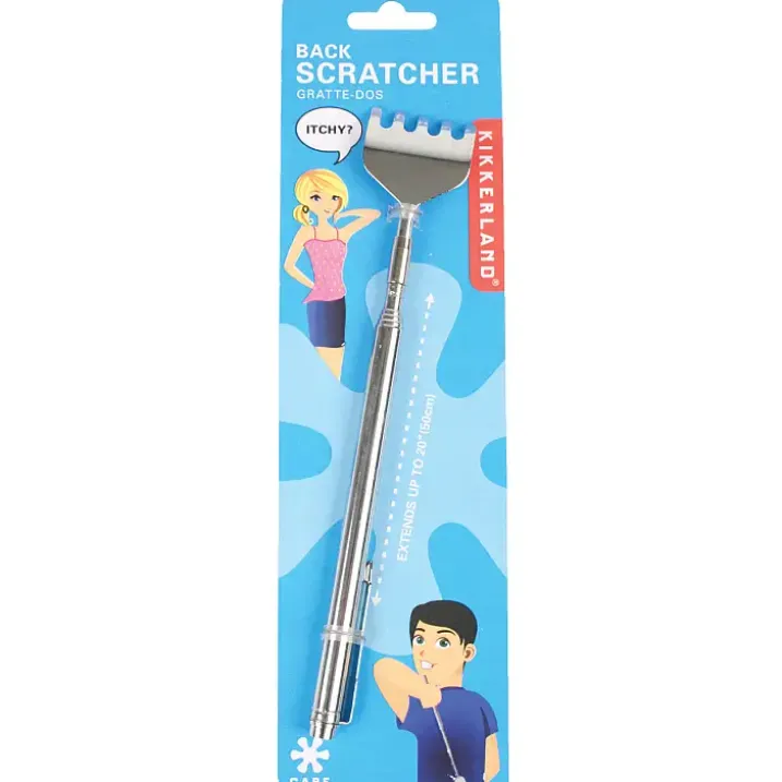 Rascador de espalda extensible con clip