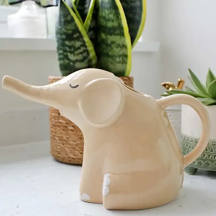 Regadera en forma de elefante