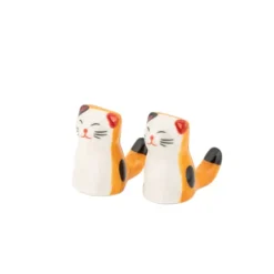 Reposa-palillos en forma de gatitos