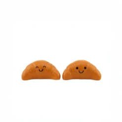 Salero y pimentero con forma de croissant