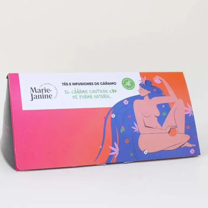 Selección de tés e infusiones con CBD