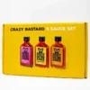 Set de salsas picantes Crazy Bastard