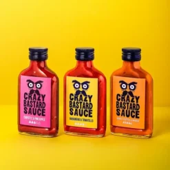 Set de salsas picantes Crazy Bastard
