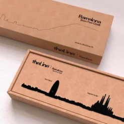 Siluetas de ciudades decorativas para pared