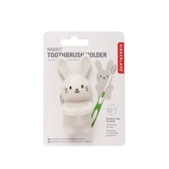 Soporte para cepillo de dientes en forma de conejito o perrito