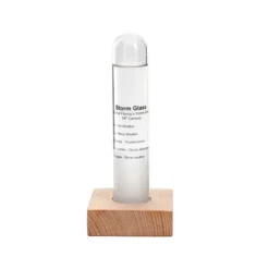 Storm Glass, el predictor del tiempo de cristal en forma de tubo
