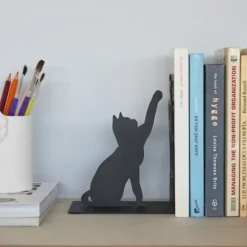 Sujetalibros original con forma de gato