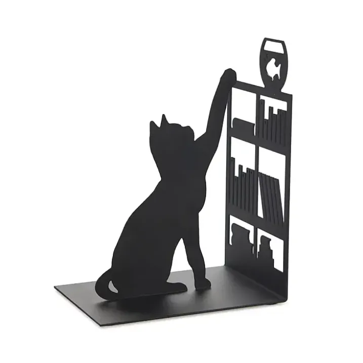 Sujetalibros original con forma de gato