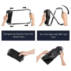 Taburete plegable de bolsillo