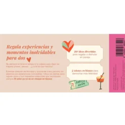 Talonario para parejas. 20 experiencias románticas