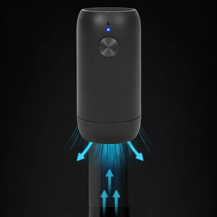 Tapón de vacío automático para vino