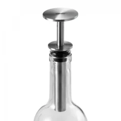 Tapón de vino con bomba de vacío