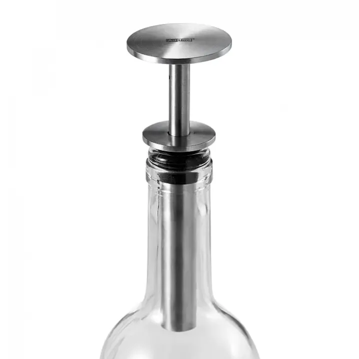 Tapón de vino con bomba de vacío