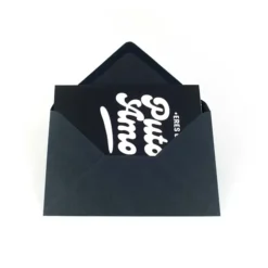 Tarjeta de felicitación para sobrados
