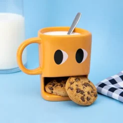 Taza con compartimento para galletas