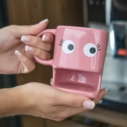Taza con compartimento para galletas