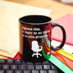 Taza con mensaje Algunos días lo mejor de mi trabajo...