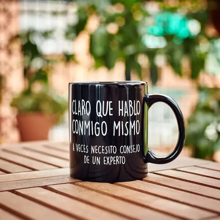 Taza con mensaje Consejo de un experto